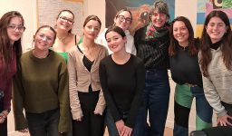 Visite des Francofolies par les étudiantes de BTS Tourisme du Campus Fénelon Notre-Dame de La Rochelle.